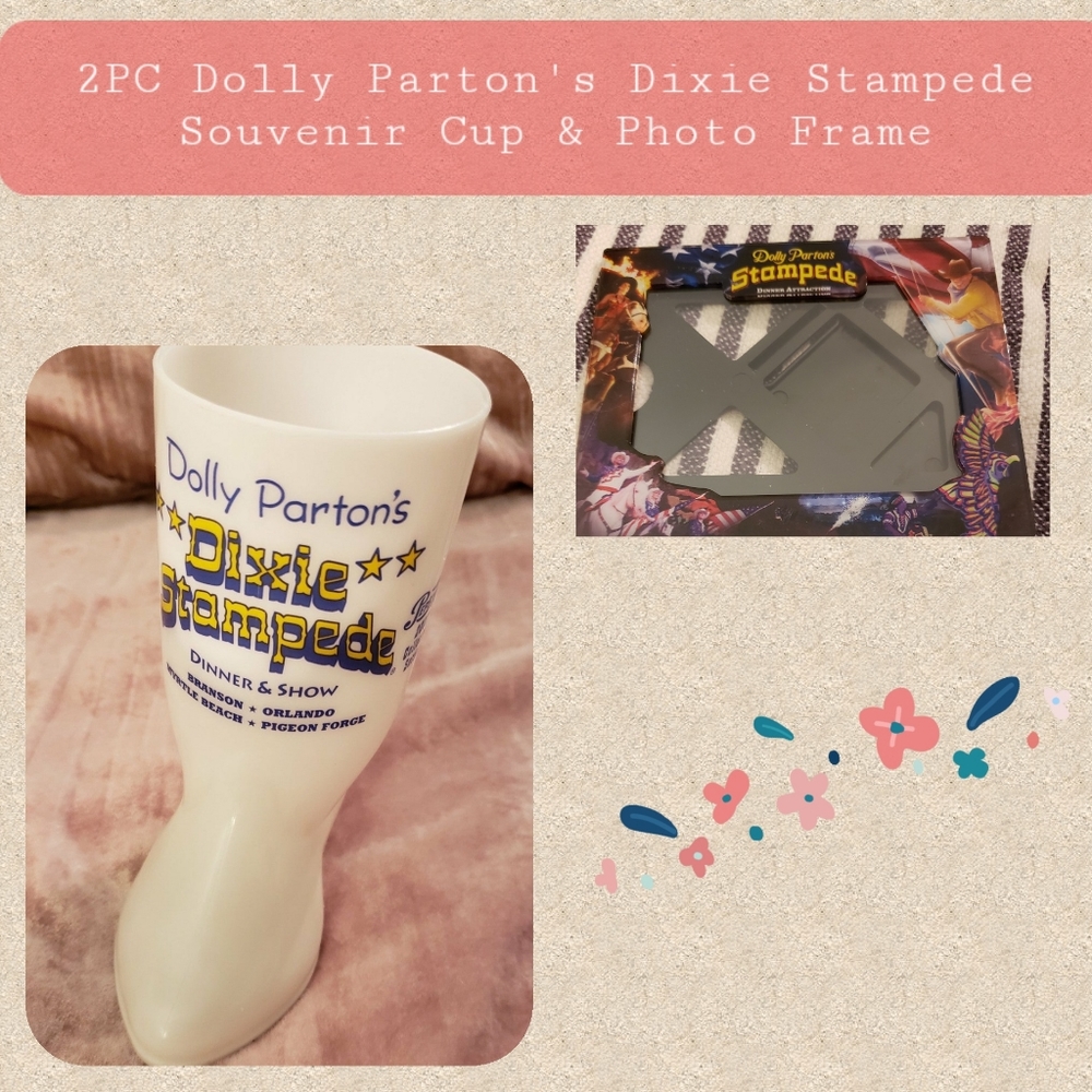 Dolly Parton's Dixie Stampede 2007 2PC Collector's Items